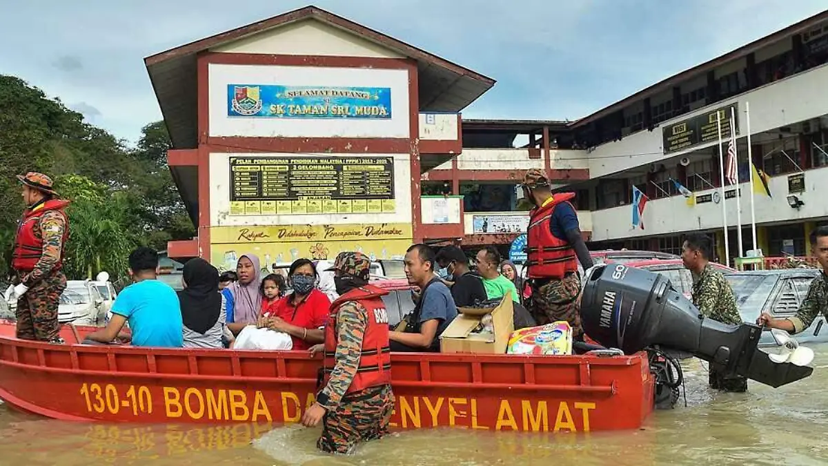 Inundaciones Malasia-AFP